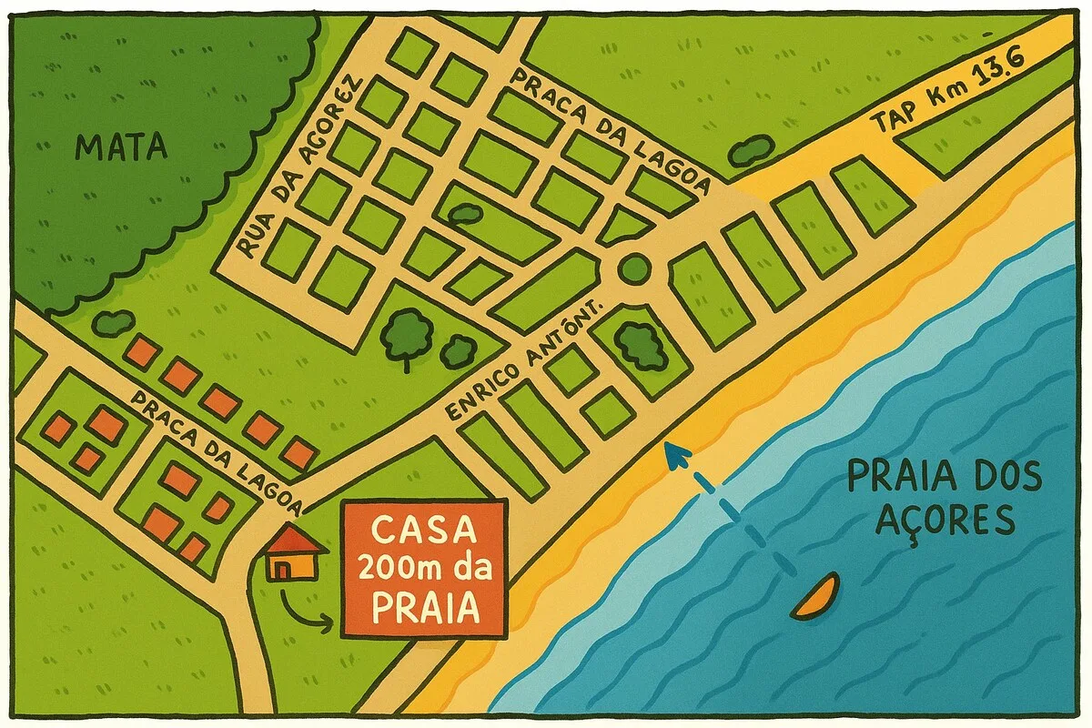 Casa 200m da Praia dos Açores - Sul da Ilha - foto 2